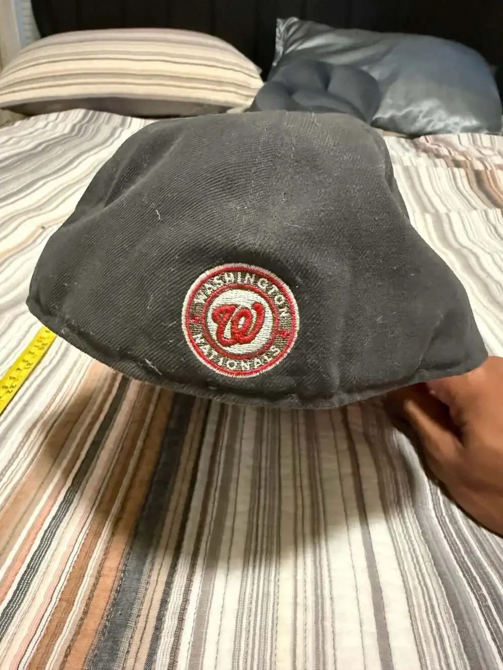 New Era Washington Nationals 59Fifty Fitted Hat Size 7 3/8